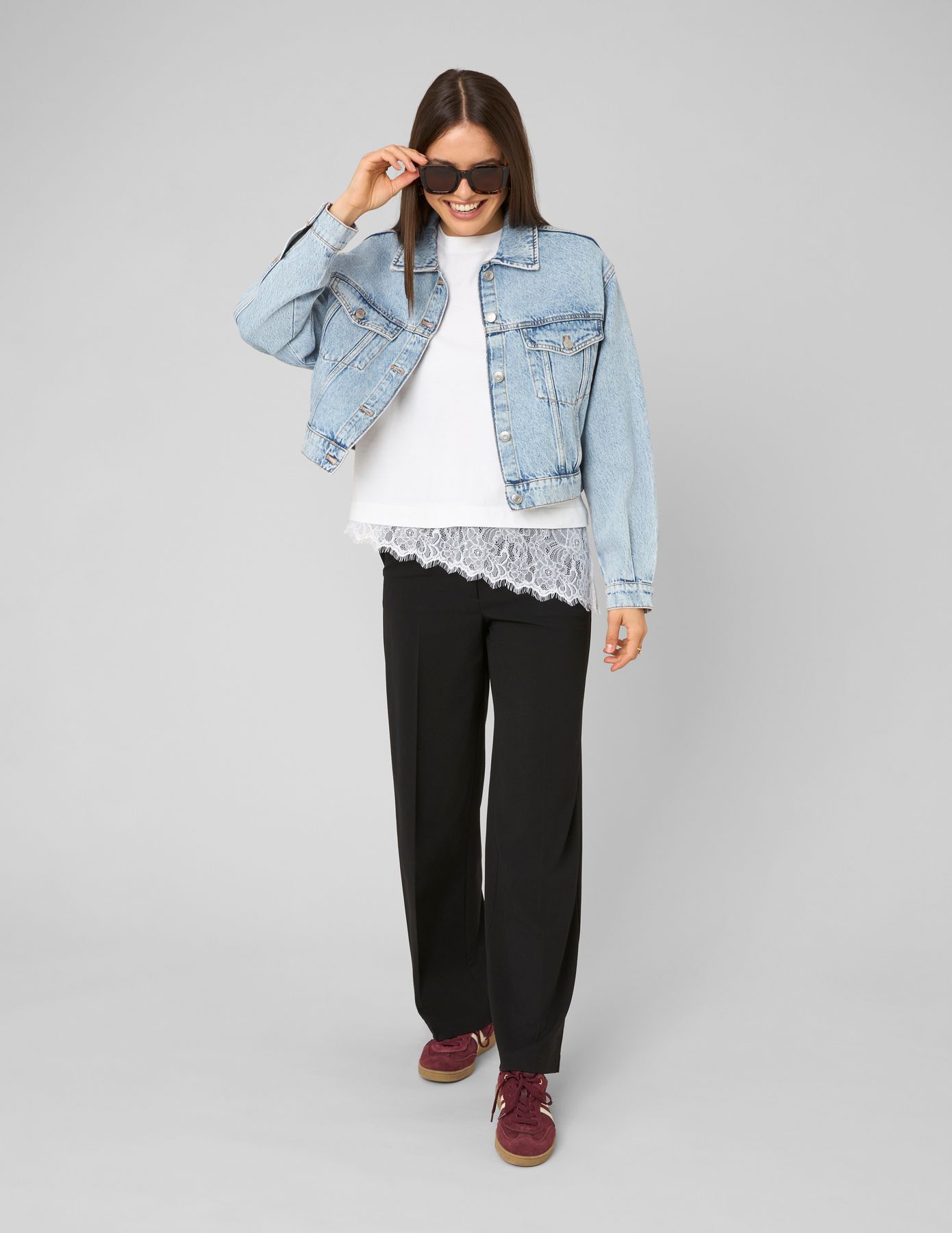 Veste en jean