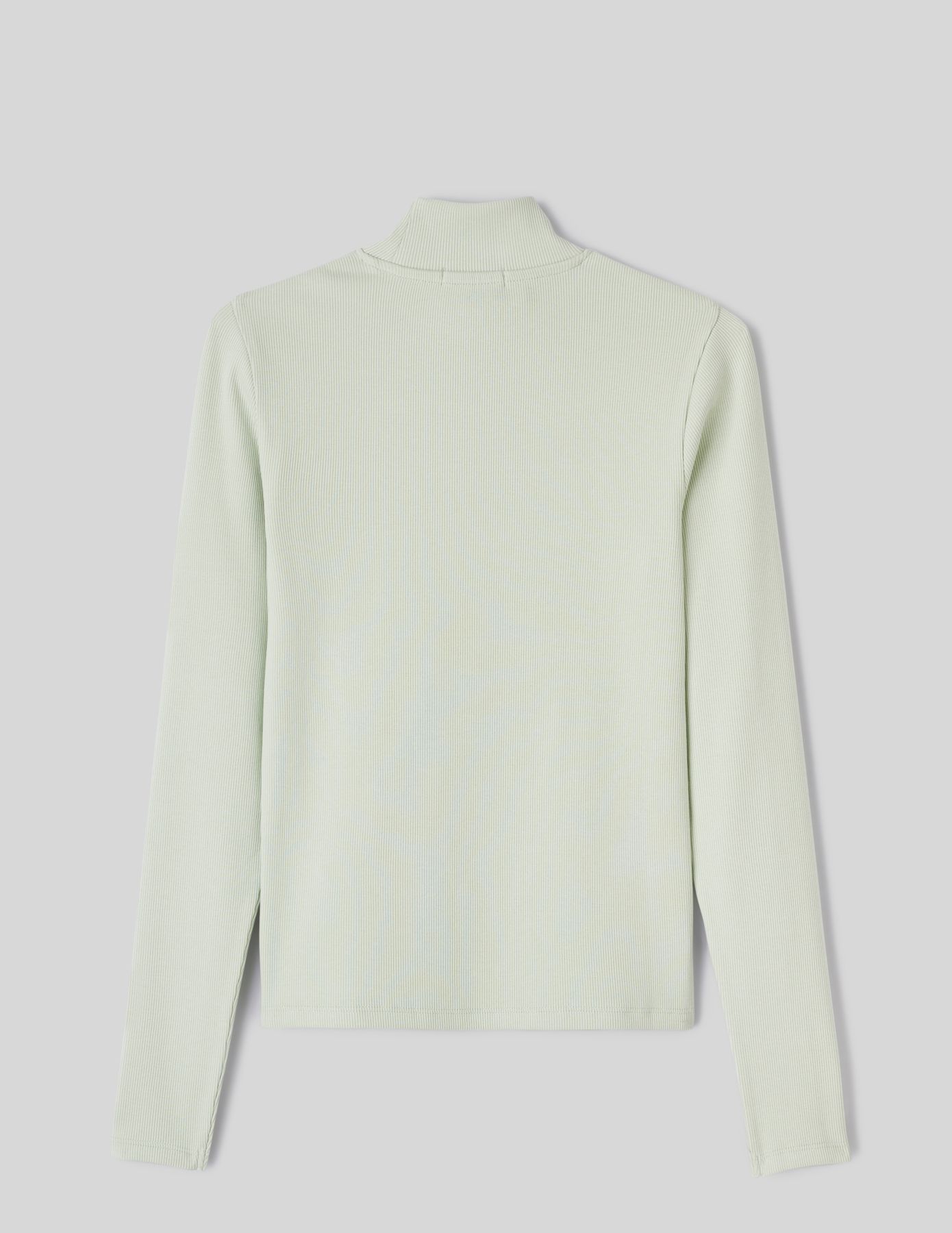 T-shirt col montant uni
