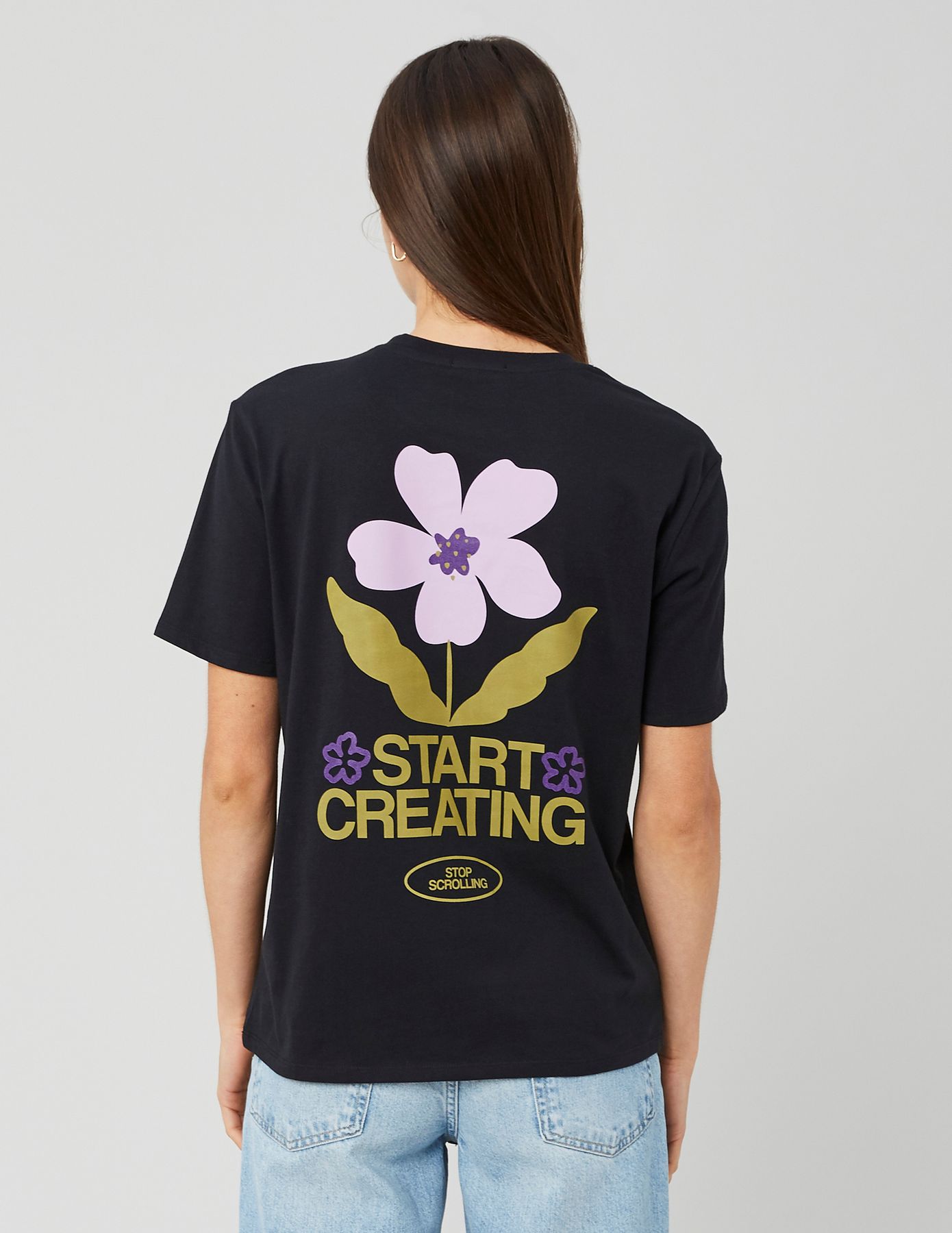 T-shirt imprimé devant/dos