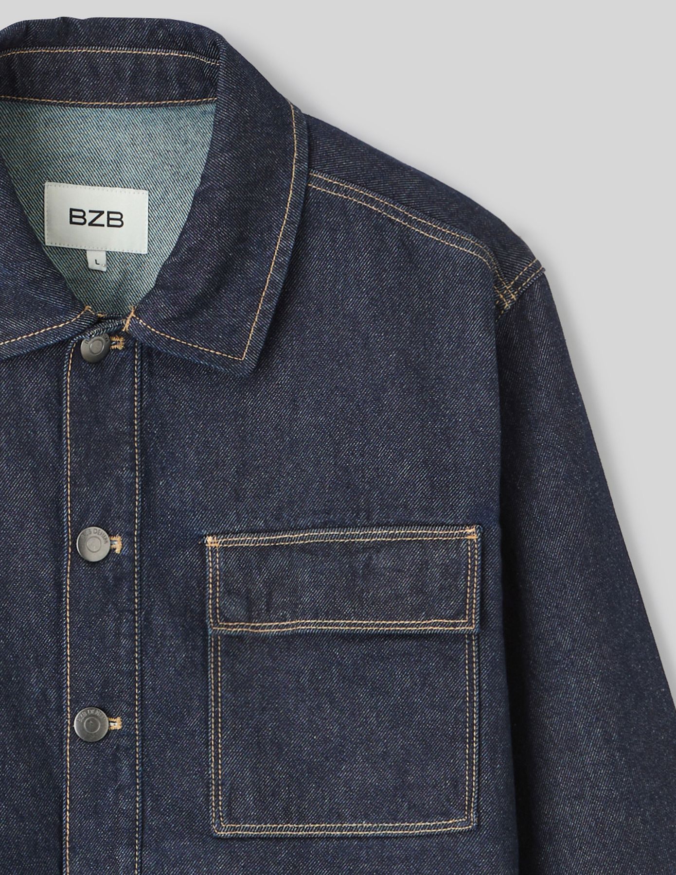 Veste trucker en jean
