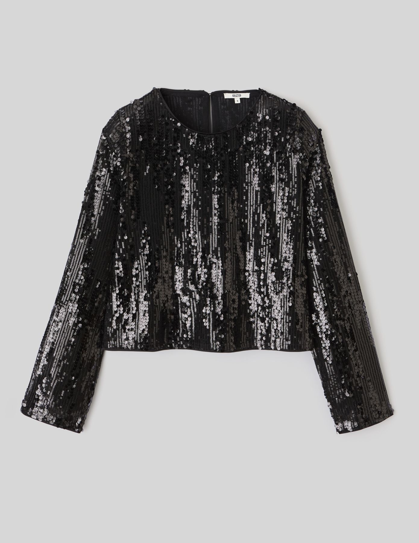 T-shirt manches longues sequins