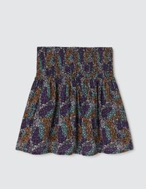 Jupe short imprimée