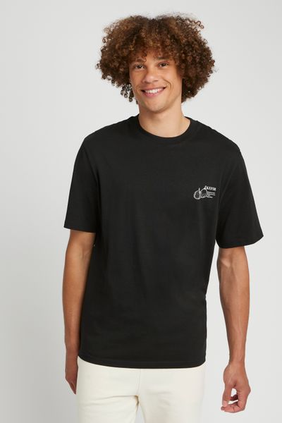 T-shirt imprimé devant dos