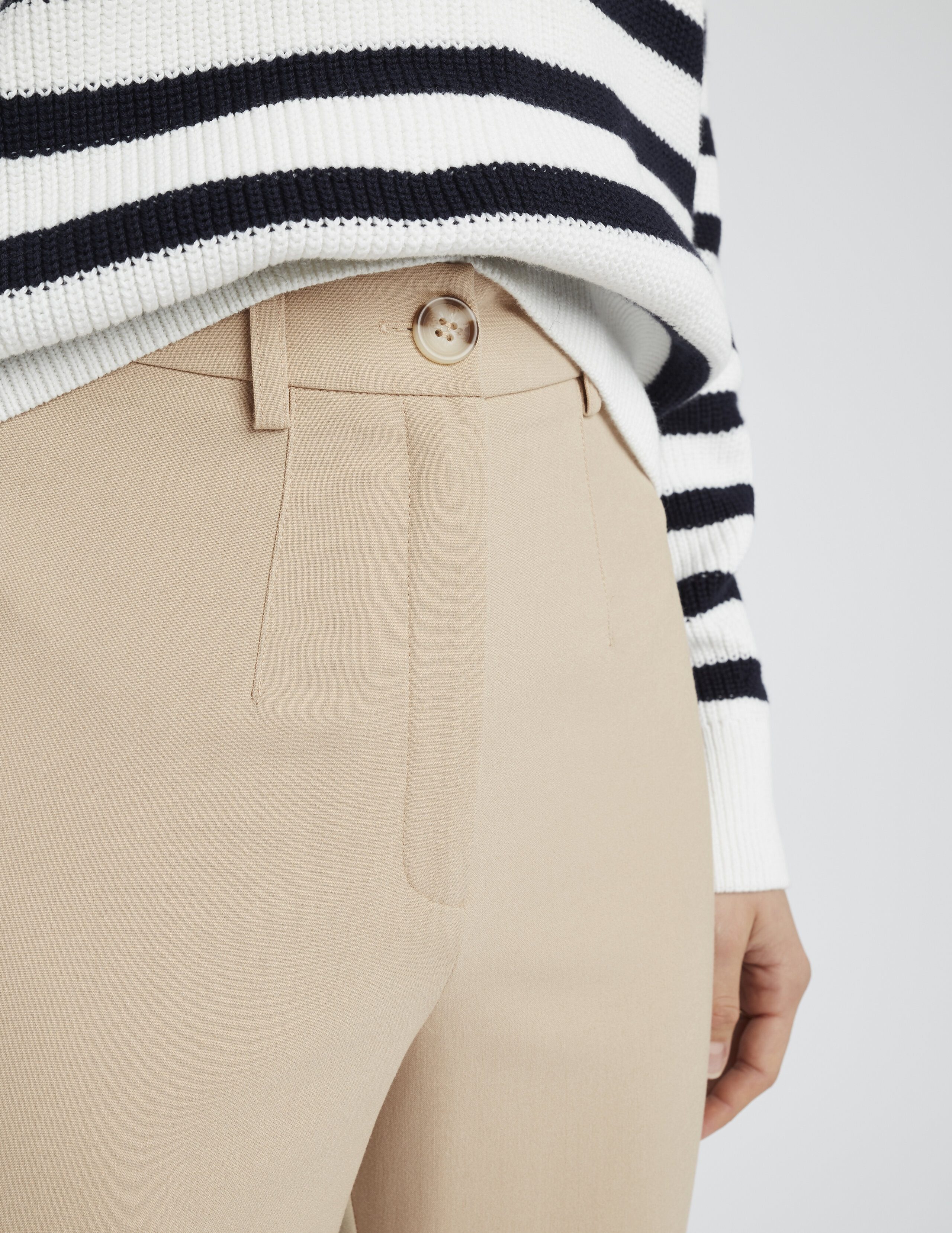 Pantalon tailleur polyester recyclé