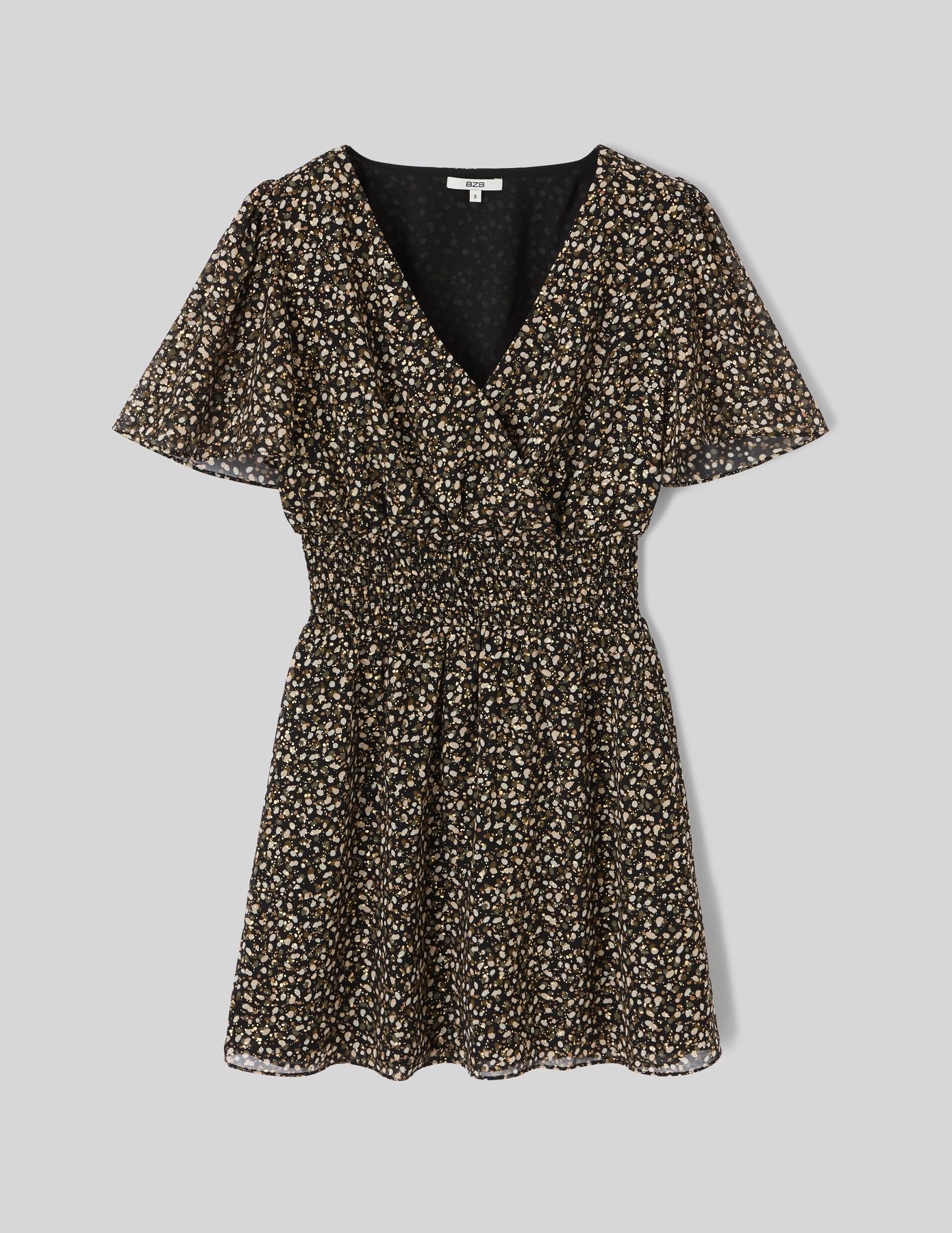 Robe courte imprimée