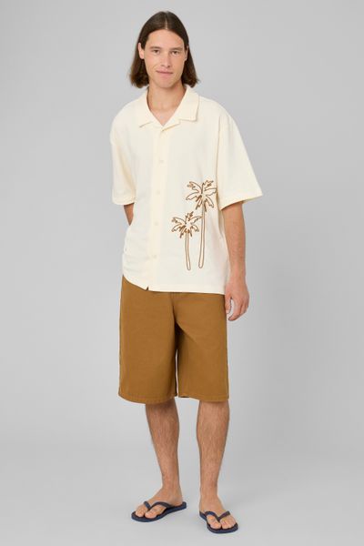 Chemise manches courtes fantaisie