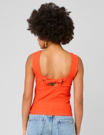 D&eacute;bardeur avec d&eacute;tail de n&oelig;ud au dos