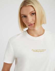 T-shirt brod&eacute;