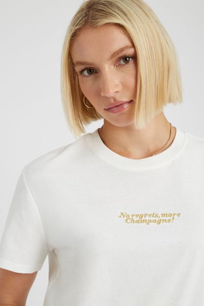 T-shirt brod&eacute;