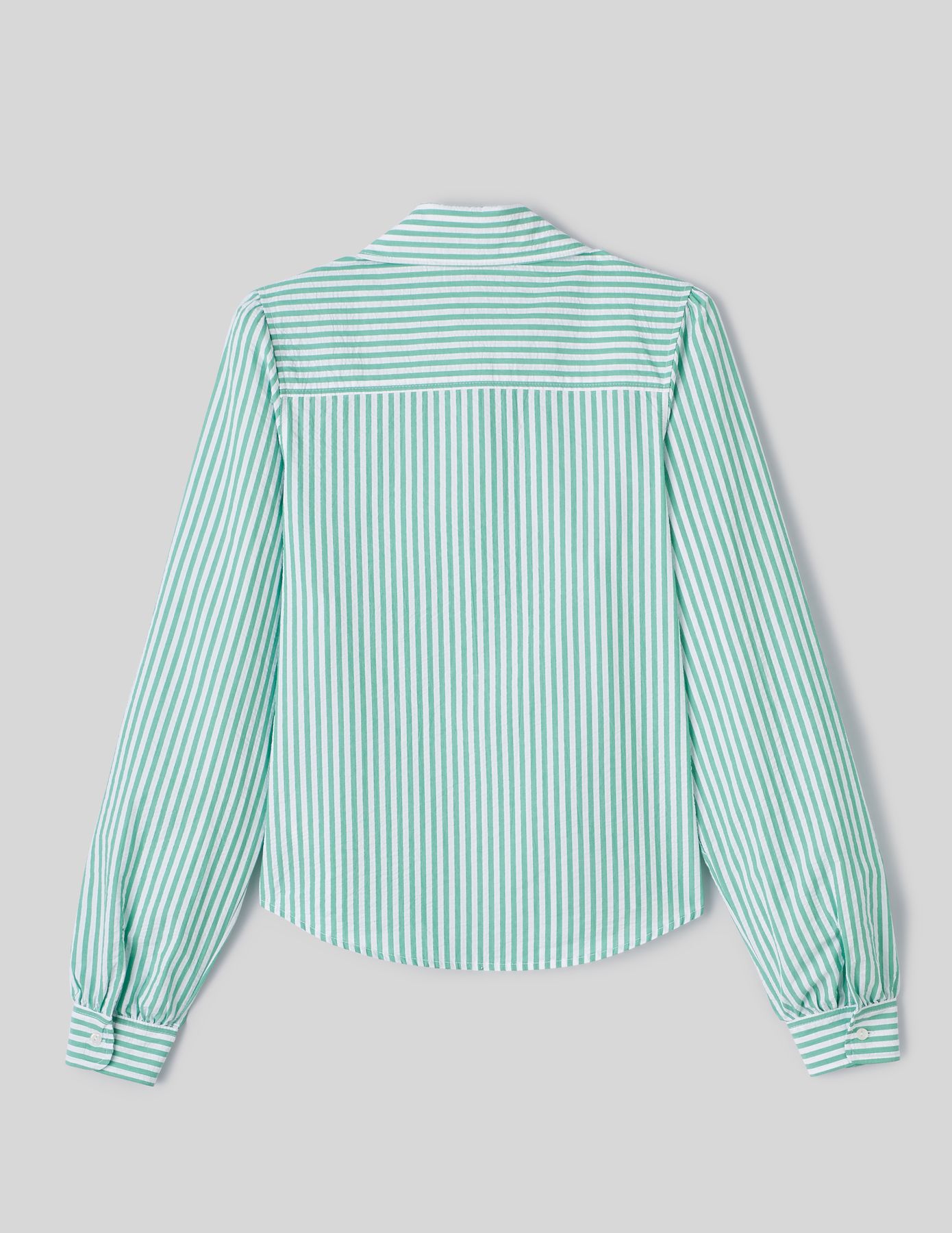 Chemise textur&eacute;e ray&eacute;e