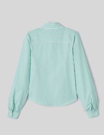 Chemise textur&eacute;e ray&eacute;e