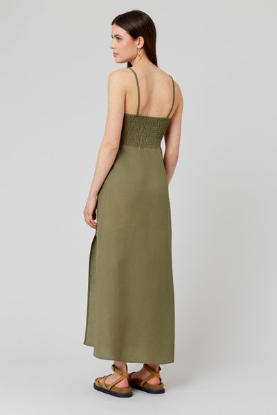 Robe longue unie