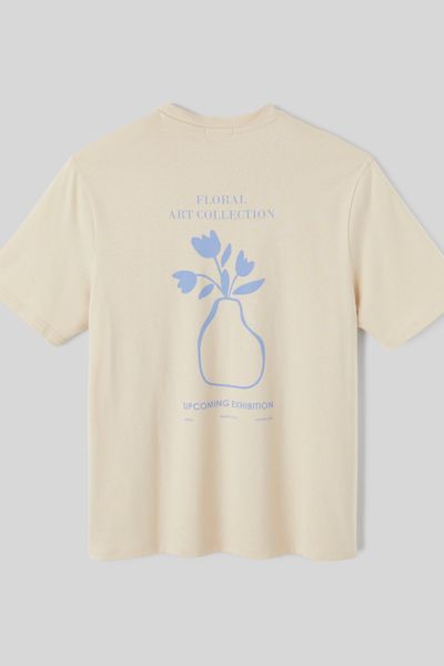 T-shirt imprimé devant dos