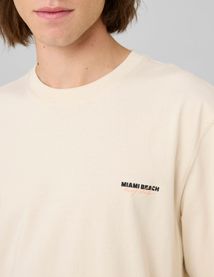T-shirt imprim&eacute; devant/dos