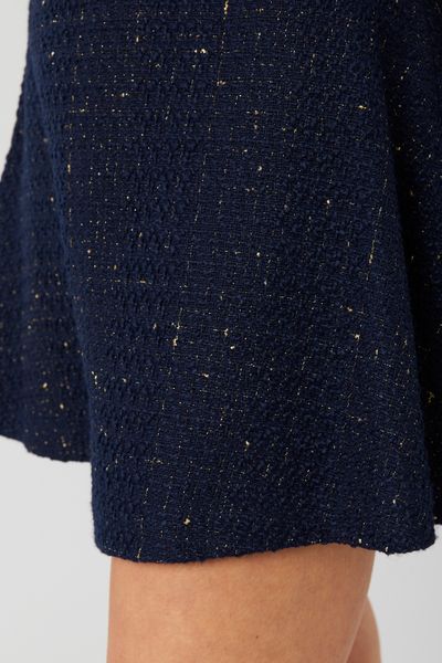 Jupe patineuse en tweed