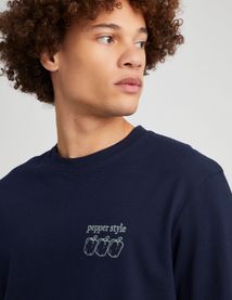 T-shirt matière fantaisie