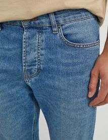 Jean straight double stone used