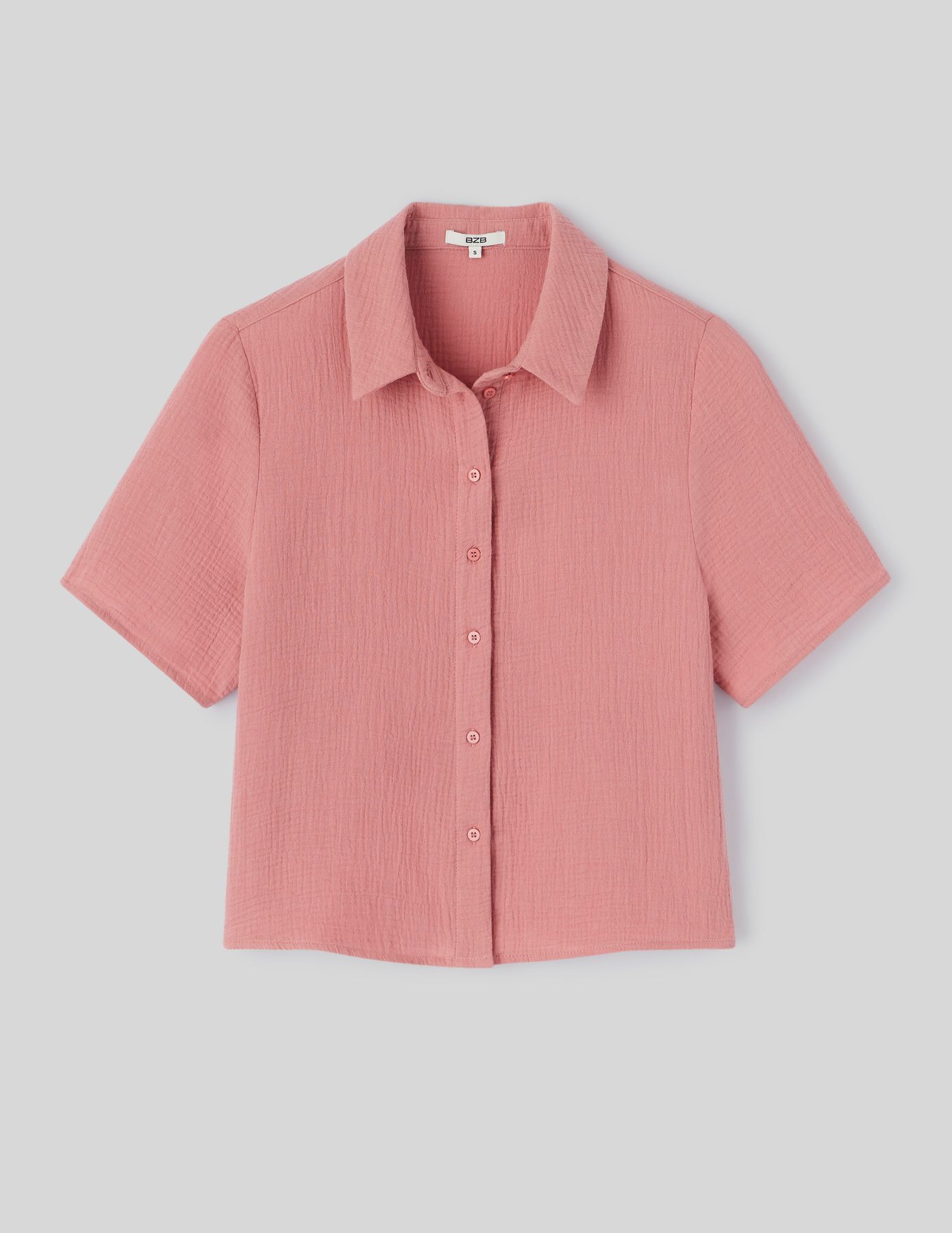 Chemisette en gaze de coton