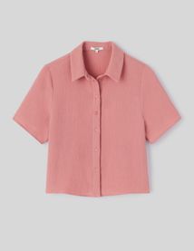 Chemisette en gaze de coton