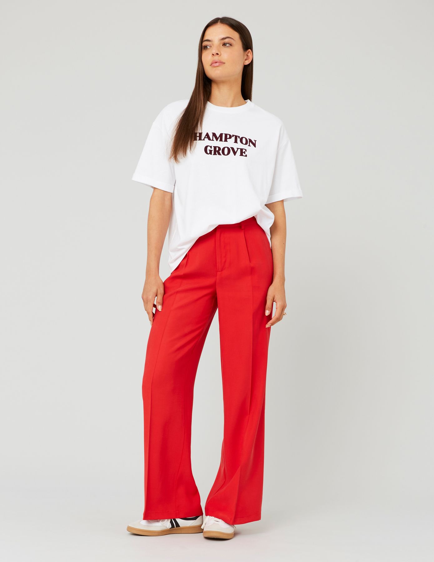 Pantalon fluide à pinces