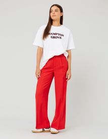 Pantalon fluide à pinces