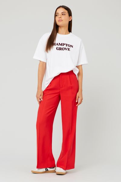 Pantalon fluide à pinces