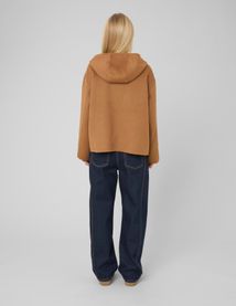 Manteau &agrave; col &eacute;charpe