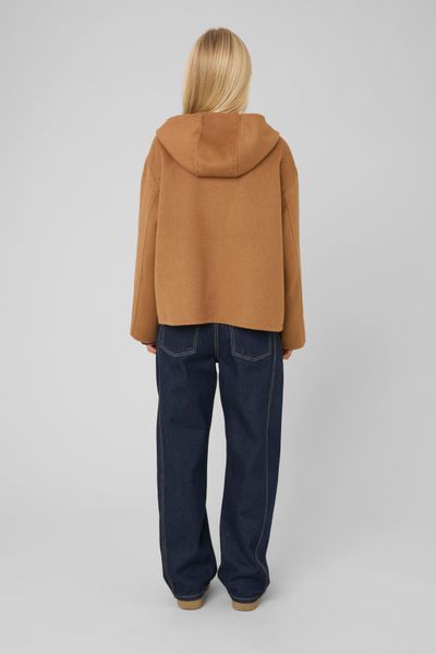 Manteau &agrave; col &eacute;charpe