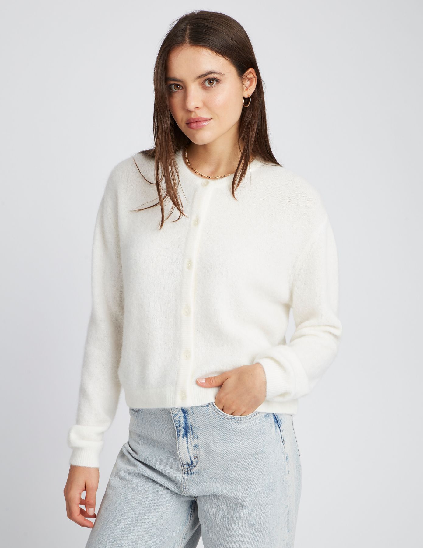 Gilet boutonn&eacute;