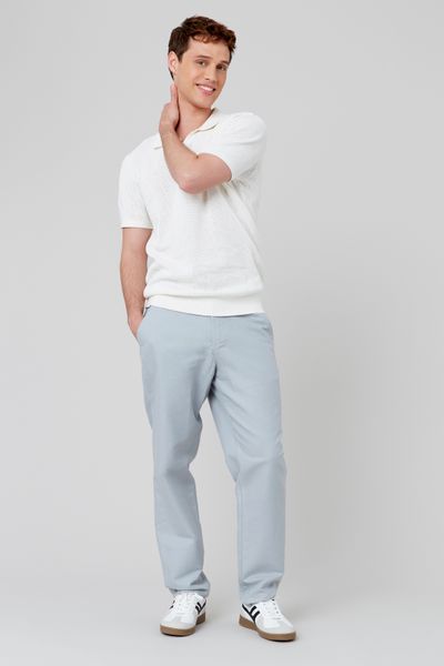 Pantalon de ville coton lin