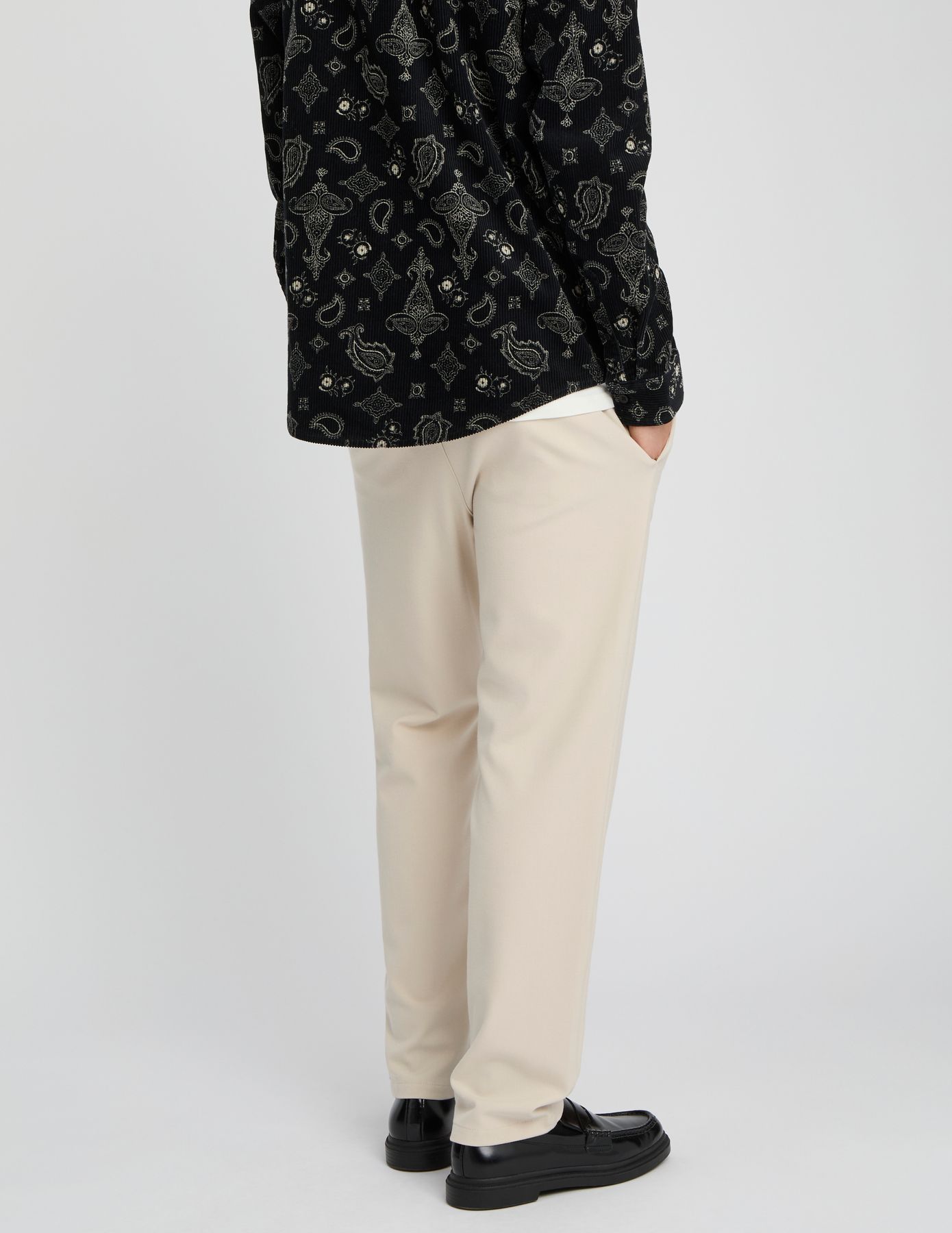 Pantalon fluide duveteux