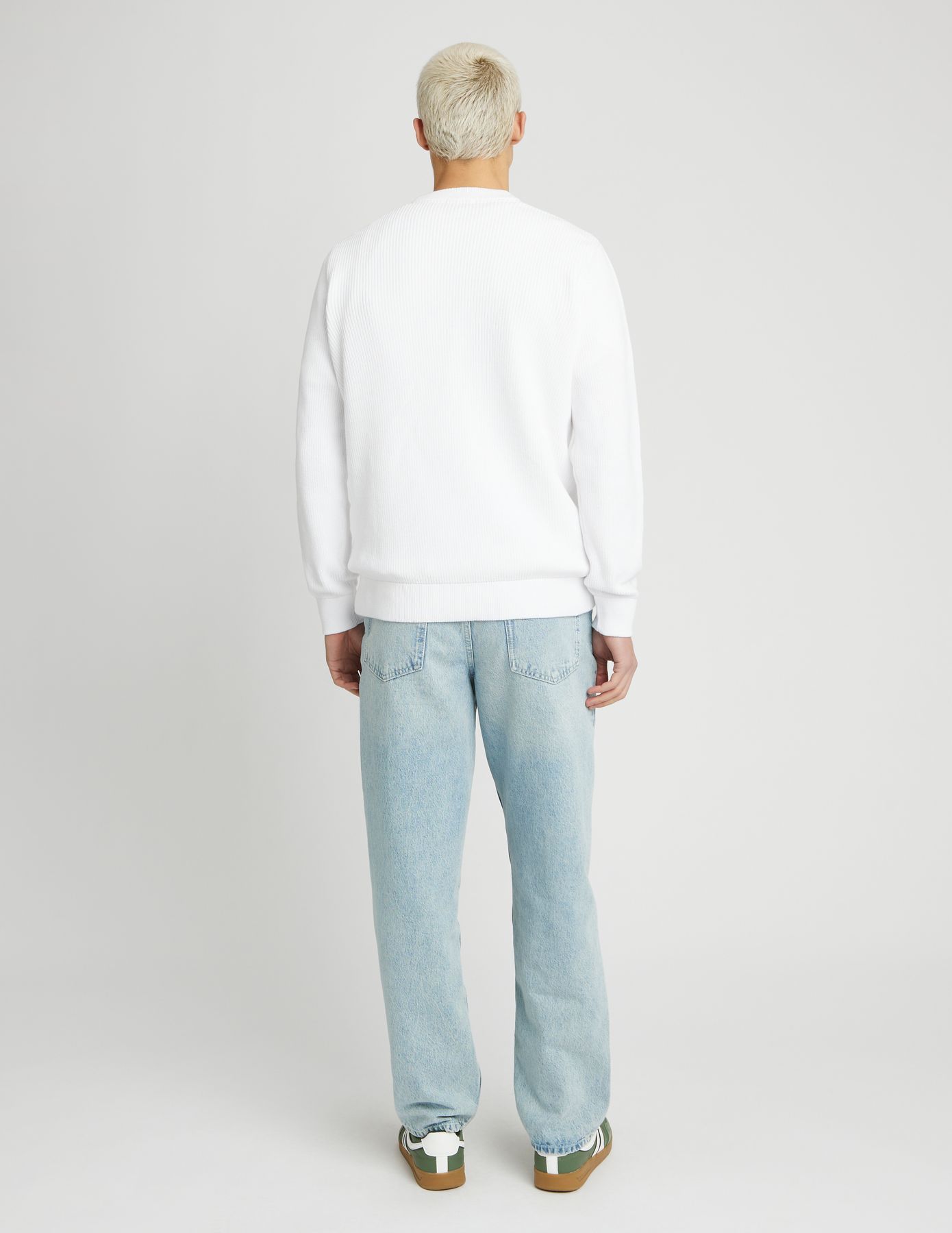 Pull col rond uni