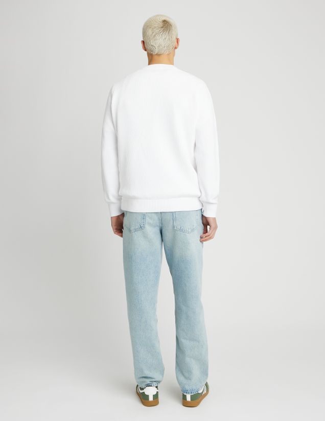 Pull col rond uni