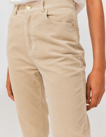 Pantalon velours mom