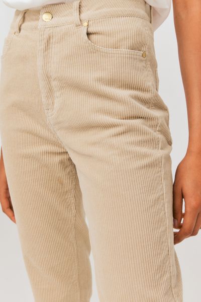 Pantalon velours mom