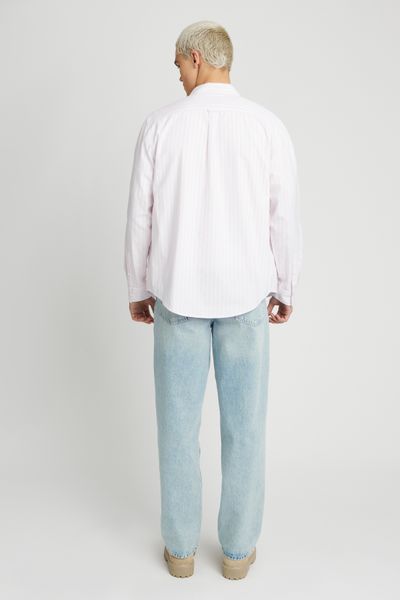 Chemise oxford rayée