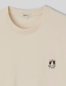 T-shirt animation poitrine