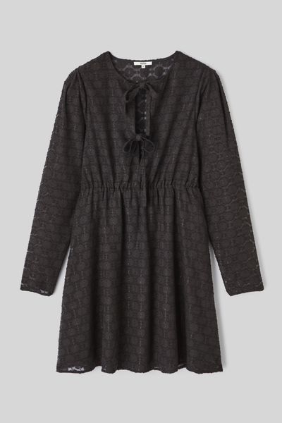 Robe courte jacquard