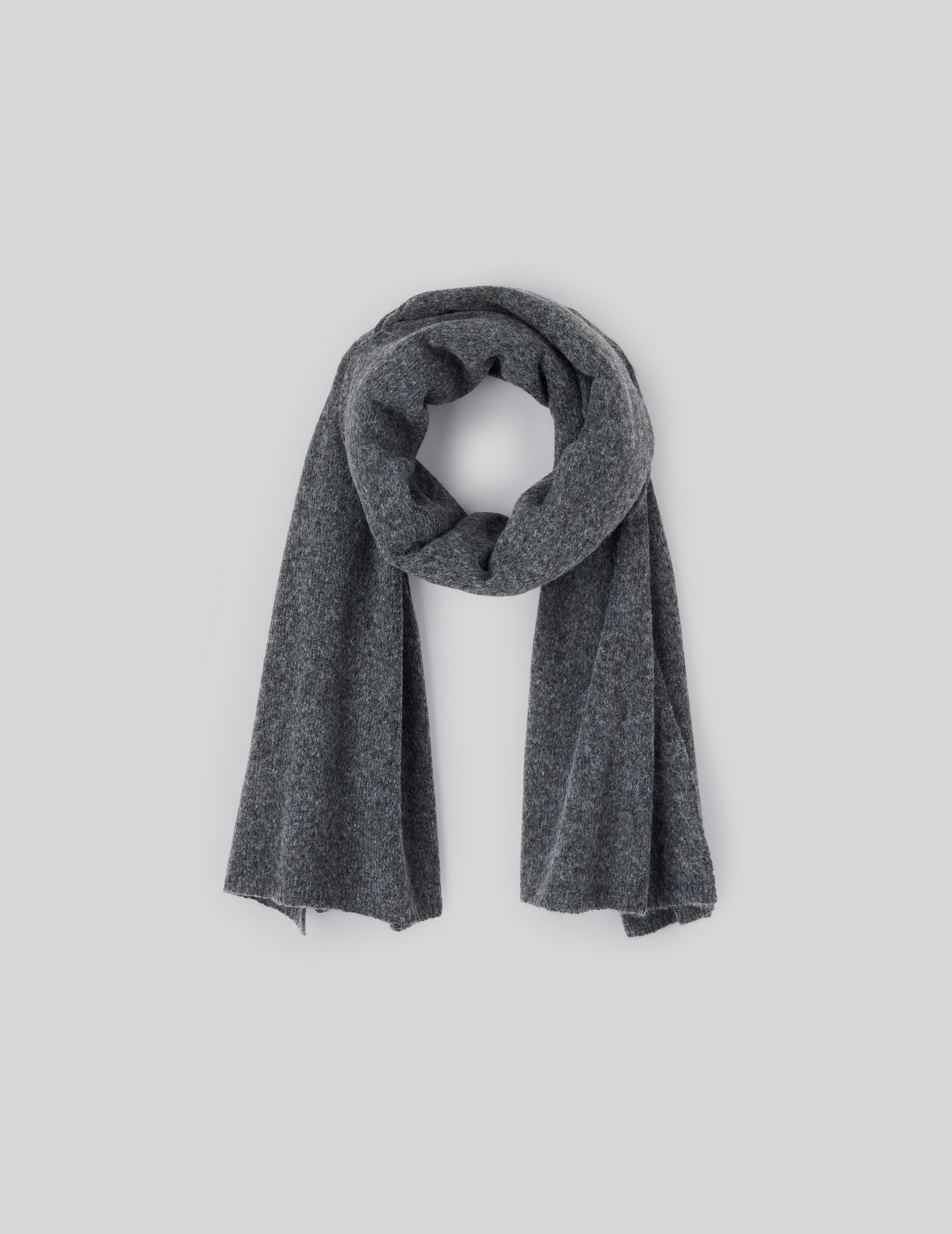 Echarpe en tricot chinée
