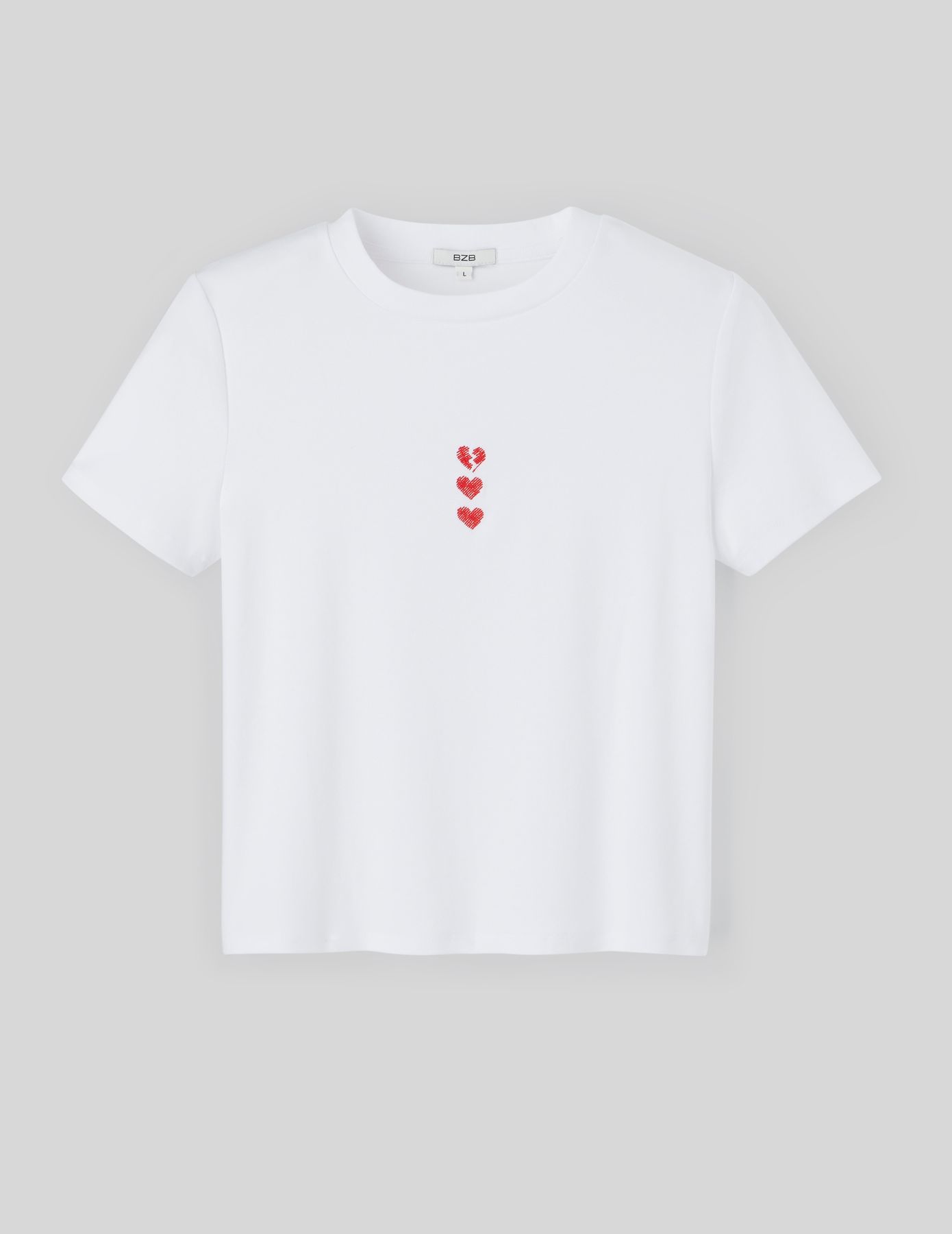 T-shirt brodé St Valentin