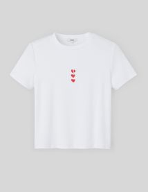 T-shirt brodé St Valentin