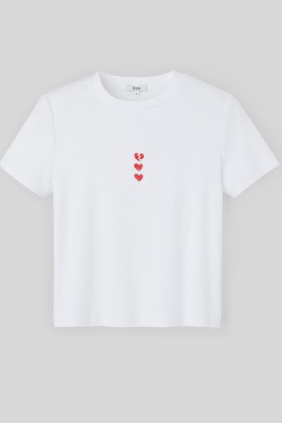 T-shirt brodé St Valentin