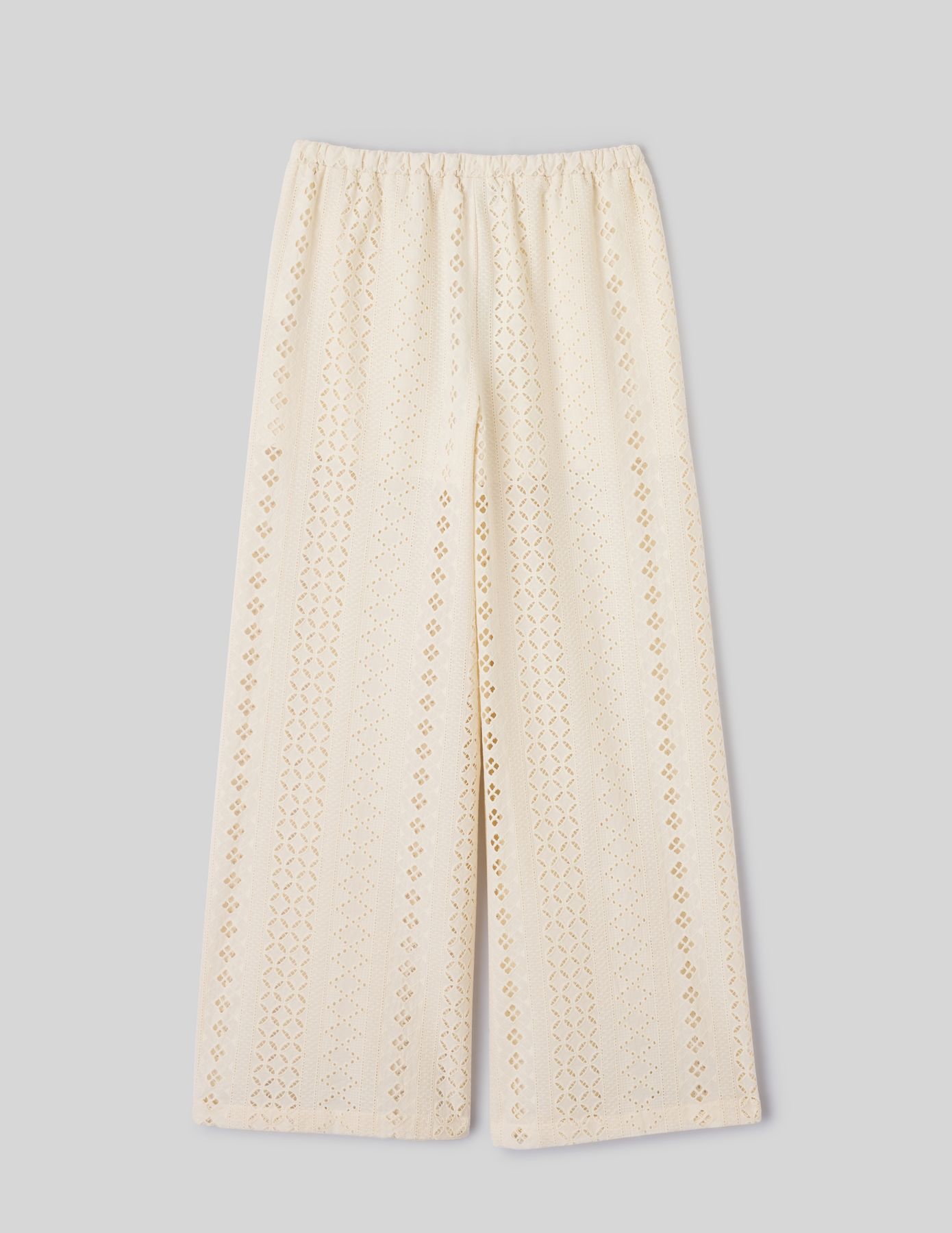 Pantalon broderie anglaise