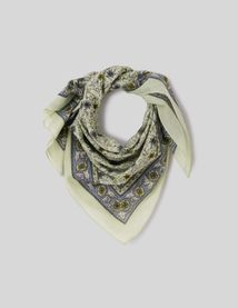 Foulard coton imprimé