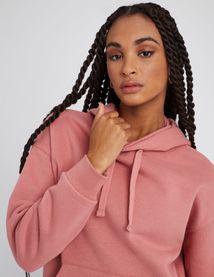 Sweat &agrave; capuche uni