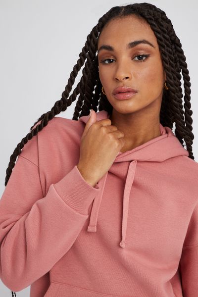 Sweat &agrave; capuche uni