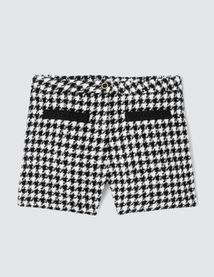 Short en tweed