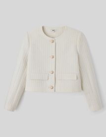 Veste en tweed courte