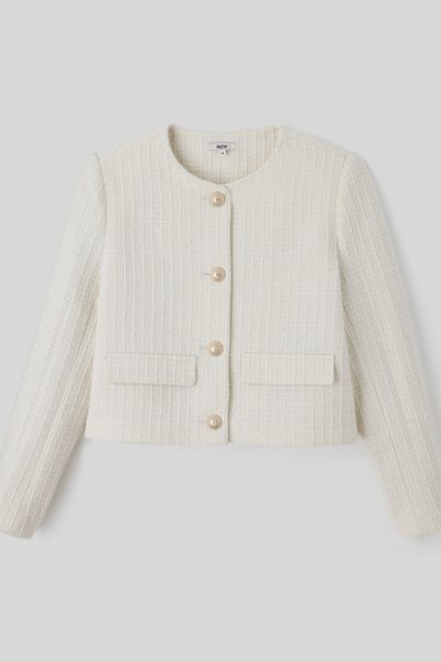 Veste en tweed courte