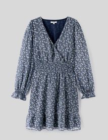 Robe courte imprimée